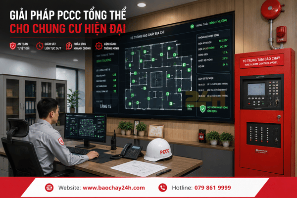 Giai phap PCCC lien dong cho toa nha va can ho chung cu